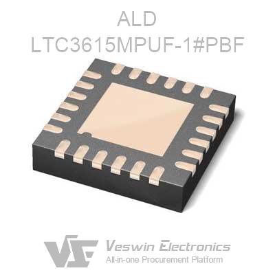 2 Output LTC3615MPUF#PBF 5.5 V/3 A out Synchronous LTC3615MPUF#PBF DC/DC Switching Regulator QFN-24 Pack of 2 4 MHz 2.25 V to 5.5 V in 