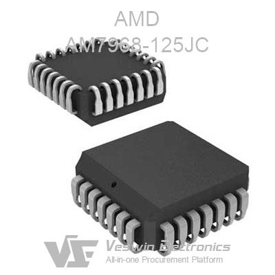 AMD AM33C93A-20JC PLCC-44 ENHANCED SCSI BUS INTERFACE 