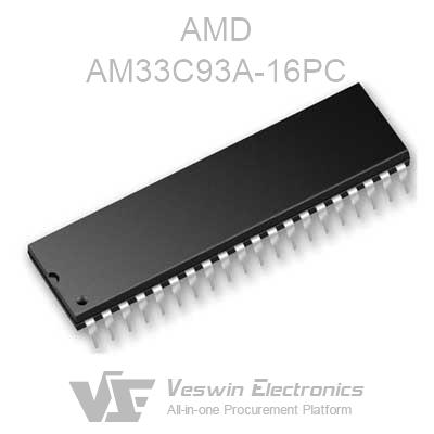 AMD am33c93a-16pc dip-40 Enhanced scsi bus interface co 