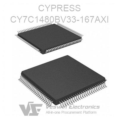 CY7C1480BV33-167AXI