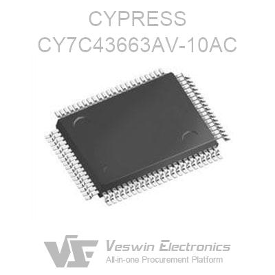 CY7C43663AV-10AC
