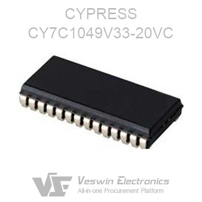 CY7C1049V33-20VC