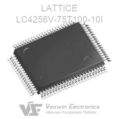 LC4256V-75T100-10I