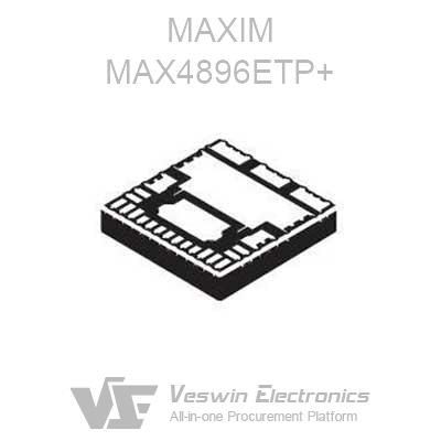 MAX4896ETP+