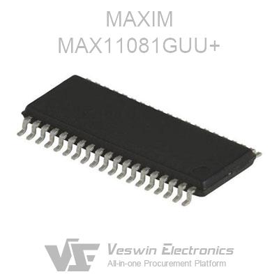 MAX11081GUU+