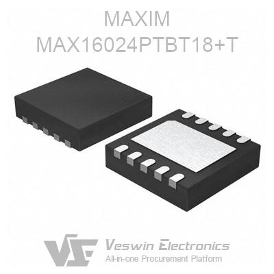 MAX16024PTBT18+T