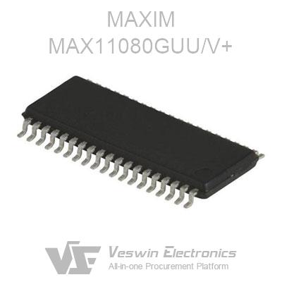 MAX11080GUU/V+