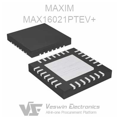 MAX16021PTEV+
