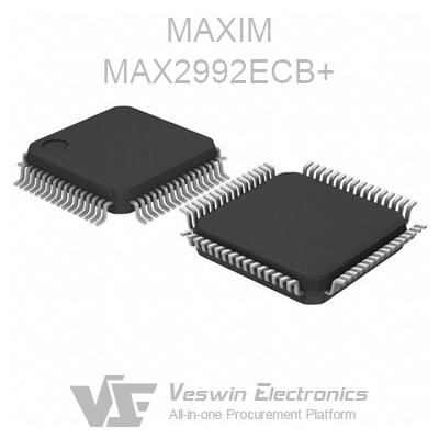 MAX2992ECB+