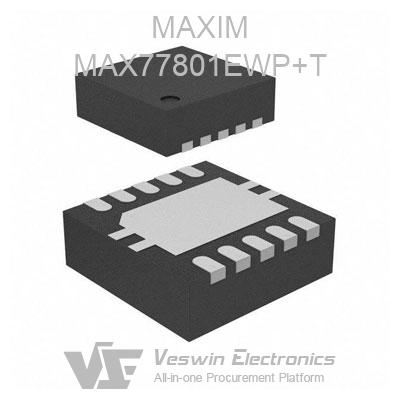 MAX77801EWP+T