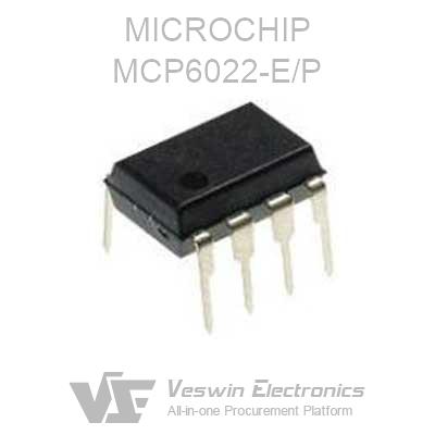 MCP6022-E/P