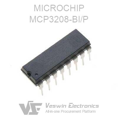 MCP3208-BI/P
