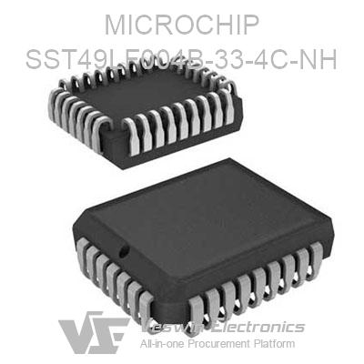 Chip 49LF004B-33-4C-NH de plástico con plomo SST portador 32 2 Mbit/3 Mbit/4 Mbit/8 