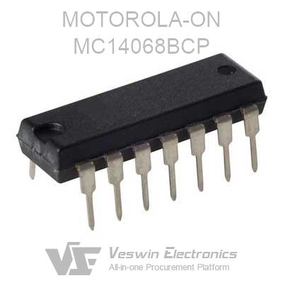 Motorola 5x mc14068bcp 8-input NAND/and-Gate 