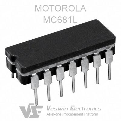 MOTOROLA MC1651L DIP-16 DUAL A/D CONVERTER 