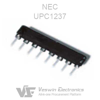UPC1237HA Circuit intégré Neuf Original NEC Lot de 2 
