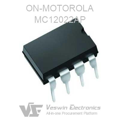 MOTOROLA MC12022AP DIP-8 1.1GHz Dual Modulus Prescaler 