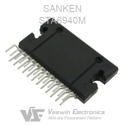 MOSFET 3N/3P-CH 600V 7A 15-SIP SLA5201 Pack of 3