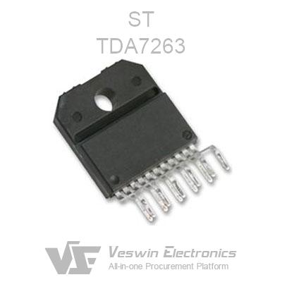 TDA7263 ST Audio Amplifiers - Veswin Electronics