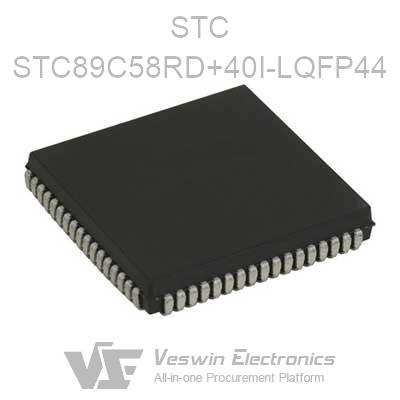 STC89C58RD+40I-LQFP44