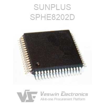 SUNPLUS SPV7050P QFP Integrated Circuit