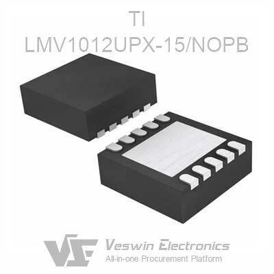 LMV1012UPX-15/NOPB