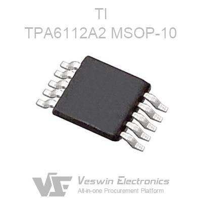 TPA6112A2 MSOP-10