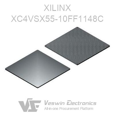 XC4VSX55-10FF1148C