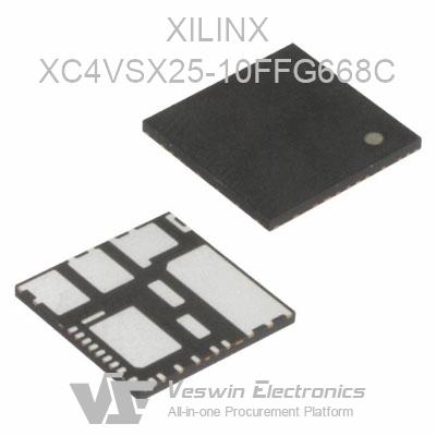 XC4VSX25-10FFG668C