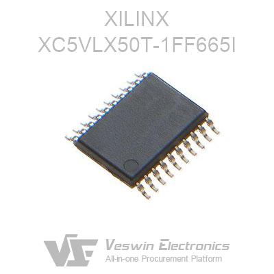 XC5VLX50T-1FF665I